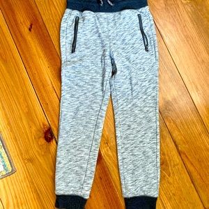 Boy’s size 8 Cat & Jack joggers Heather gray with gray trim comfy athletic pants